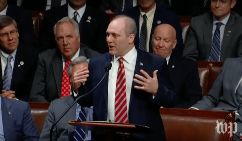 Trump Gives Moving Bible Verse Shoutout to Steve Scalise at National Prayer Breakfast