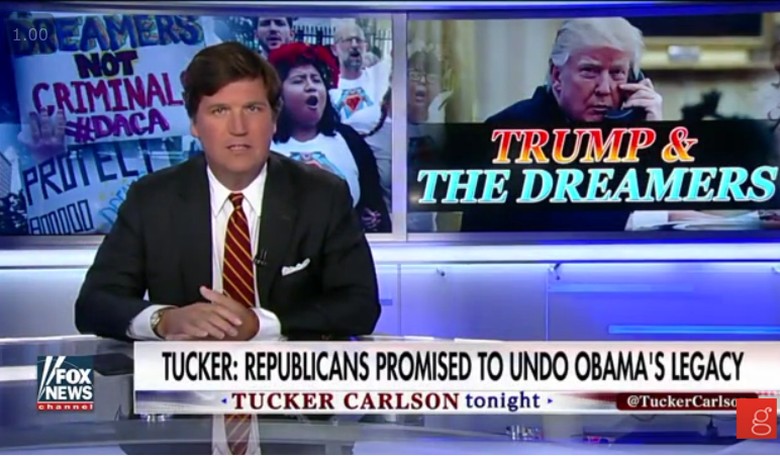 Tucker Carlson Blasts GOP Leaders Over DACA, Says Campaign Promises Were 'Lies'