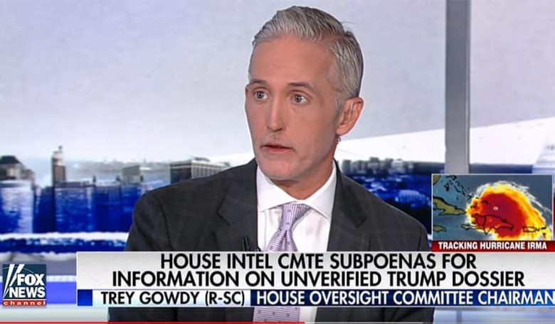 Gowdy: 'I'd Be Shocked' if Our Subpoena Has Made it Up to Atty General Sessions' Level
