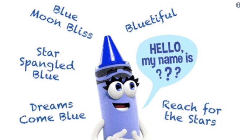 Meet the Newest (and Bluest) Addition to Crayola's Crayon Box