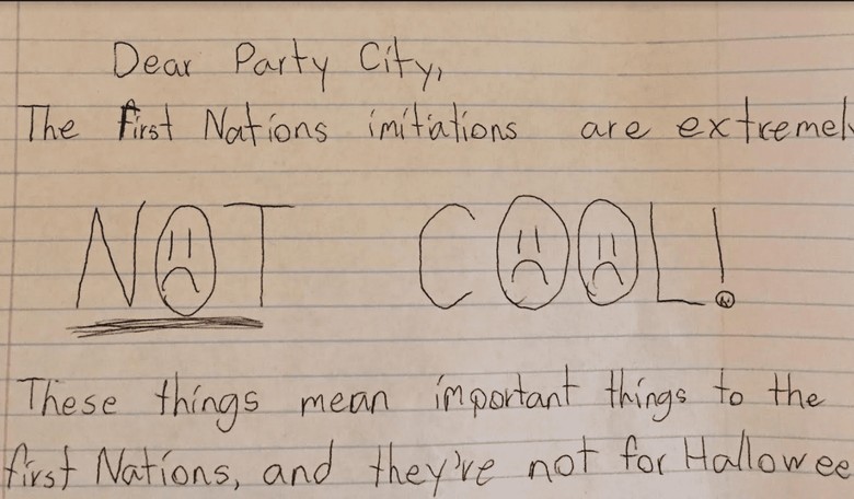 Woke 8-Year-Old Goes After Halloween Store for Cultural Appropriation