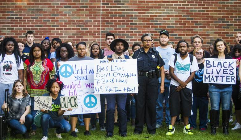 As Usual, a Campus Hoax: Police Arrest Suspect in 'KKK' Vandalism Case