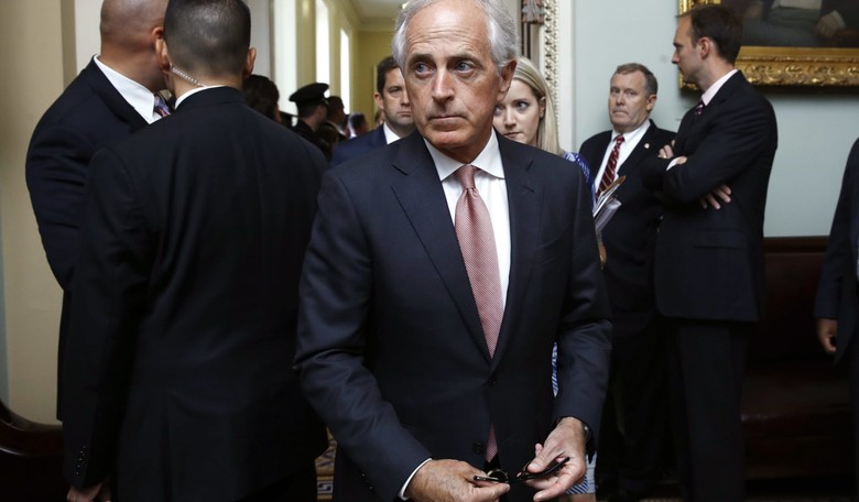 Corker: Trump Staff Has Asked Him to Intervene When President 'Getting Ready to Go Off the Rails'