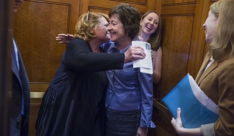 Collins Decides to Stay in 'Divided and Troubled Washington' to Tackle 'Enormous' Challenges