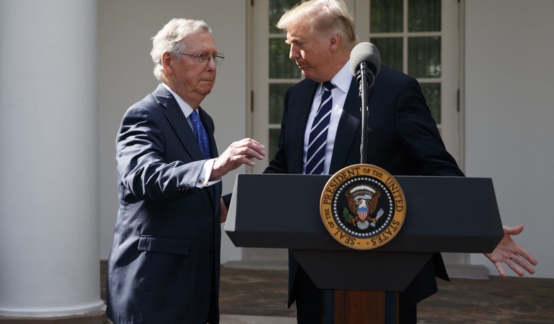 CNN Journo Mocks Polio Survivor McConnell for Needing Trump's Help Up Stairs