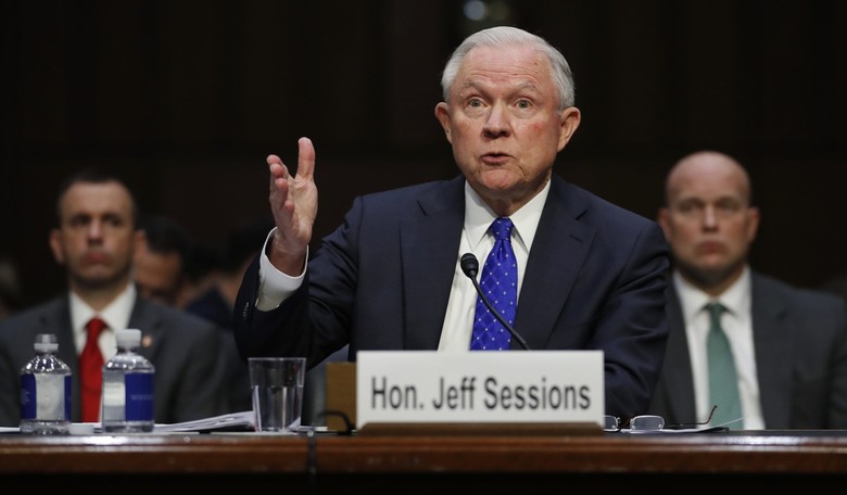 Citing Executive Privilege, Sessions Refuses Questions on Russia, Comey
