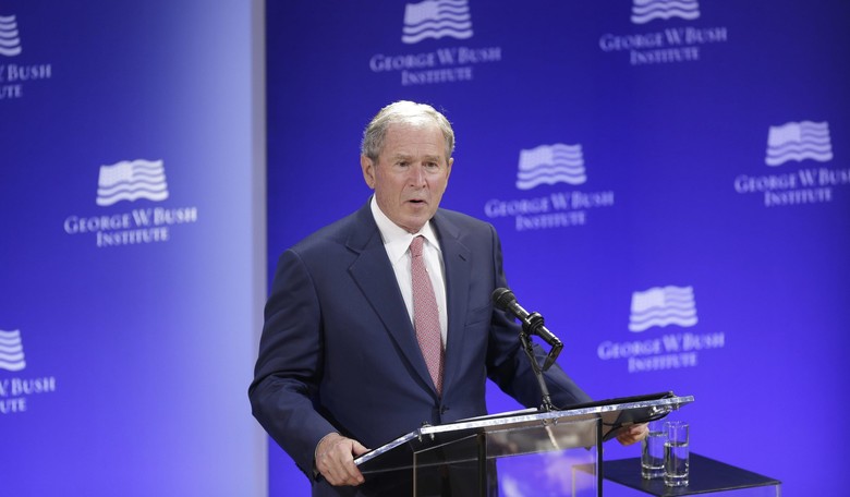 Bush: 'Nationalism Distorted Into Nativism,' Bigotry are 'Blasphemy Against the American Creed'