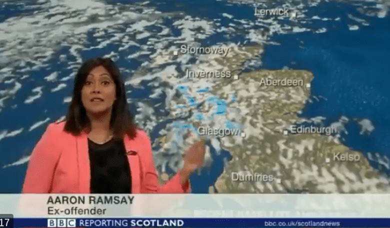 BBC Weather Reporter Gets the Giggles After On-Screen Blooper