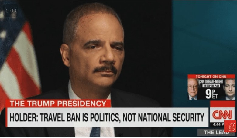 Eric Holder Proudly Proclaims He's Part of #TheResistance