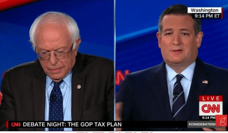 Cruz Schools Bernie on Democrats and 'The Rich'