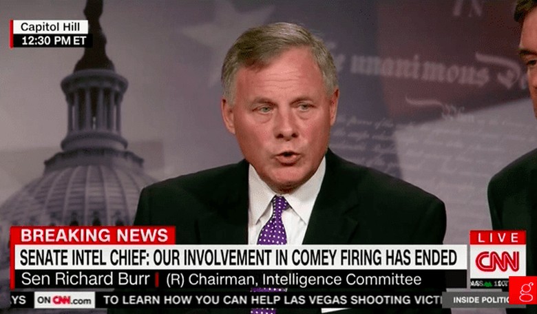 Bipartisan Leaders of the Senate Intelligence Committee Say No 'Findings' on Trump/Russia Collusion