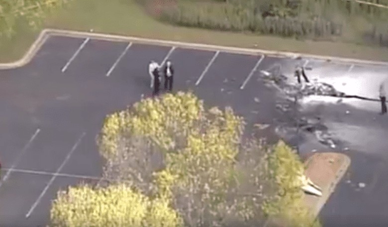 A Small Aircraft Crashed Into a Church Parking Lot in Minnesota