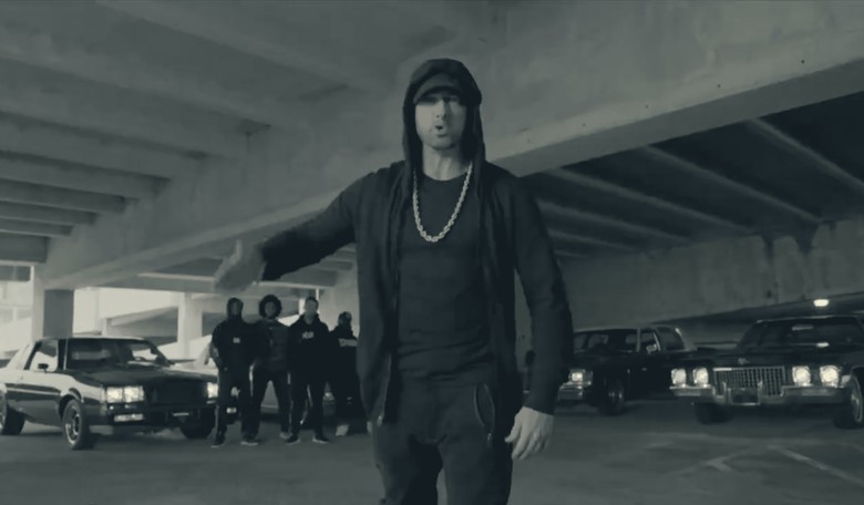 Eminem Let's Loose at BET Hip Hop Awards: 'I Came to Stomp' 'Racist Grandpa' Trump