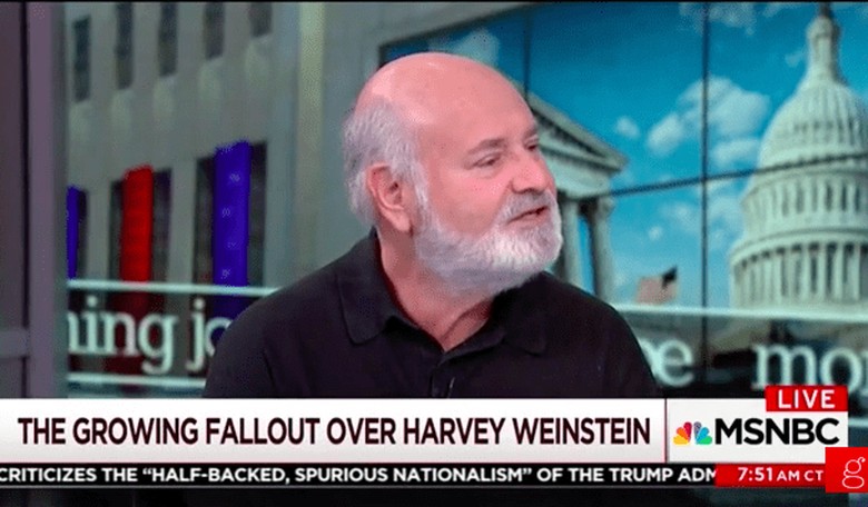 Rob Reiner Deflects on Harvey Weinstein, Wants to Discuss Trump and Clarence Thomas Instead