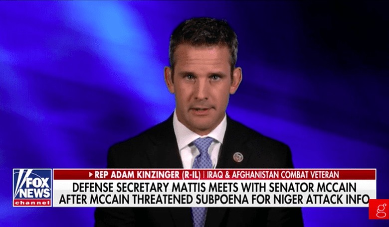 Rep. Kinzinger Says It's 'Sickening' That Fallen Soldiers Have Become Politicized