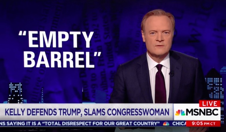 MSNBC's Lawrence O'Donnell Suggests Gen. John Kelly Is Racist ... Because He's an Irish Catholic