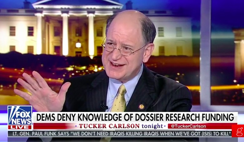 A Belligerent Dem Congressman Went Off on Tucker Carlson, Said Trump Has 'Committed High Crimes and Misdemenors'