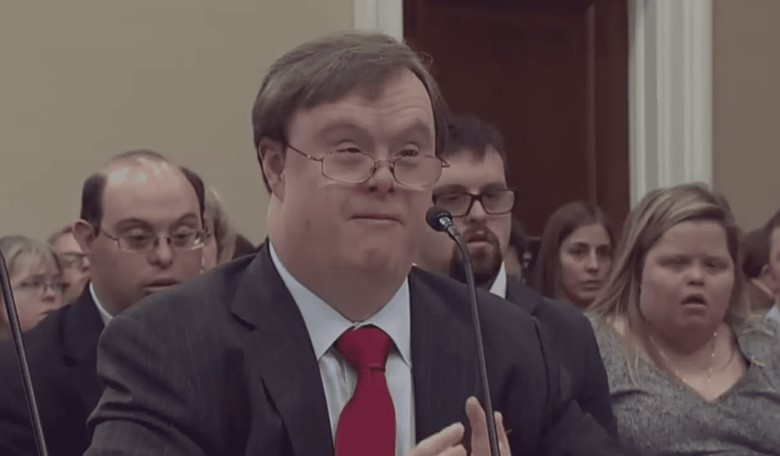 Man With Down Syndrome Tells Congress: 'My Life Is Worth Living'