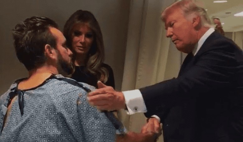 Las Vegas Shooting Victim Stands for Trump — and Inadvertently Teaches a Biblical Truth