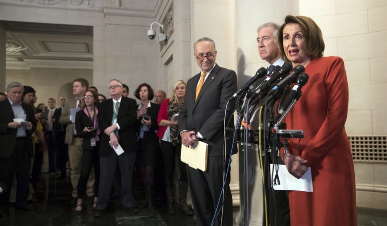 Schumer, Pelosi Cancel Shutdown Negotiations with Trump After 'Blatantly Inaccurate' Tweet