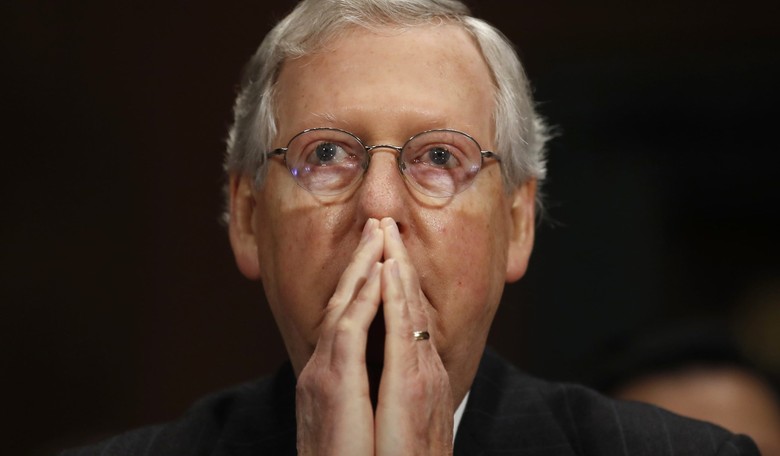 GOP Candidates Putting Distance between Themselves, McConnell