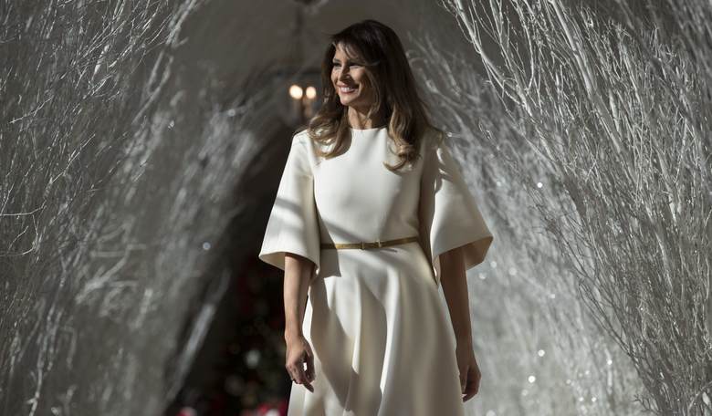 Anti-Trump Media: White House Christmas Decor 'Spooky,' Like a Scene from 'The Shining'