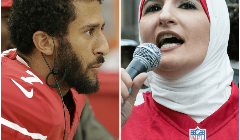 Colin Kaepernick GQ's 'Citizen of the Year'; Pro-Sharia Linda Sarsour Also Makes List