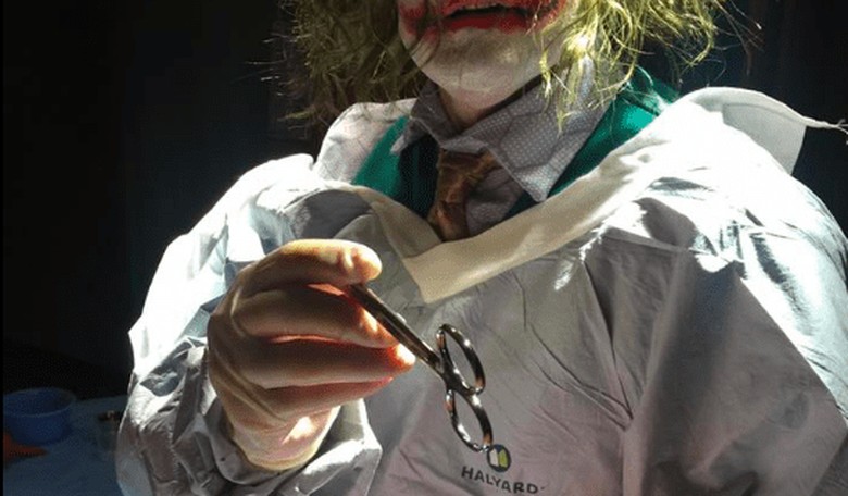 'The Joker' Delivers Baby in Most Memorable Birth Ever