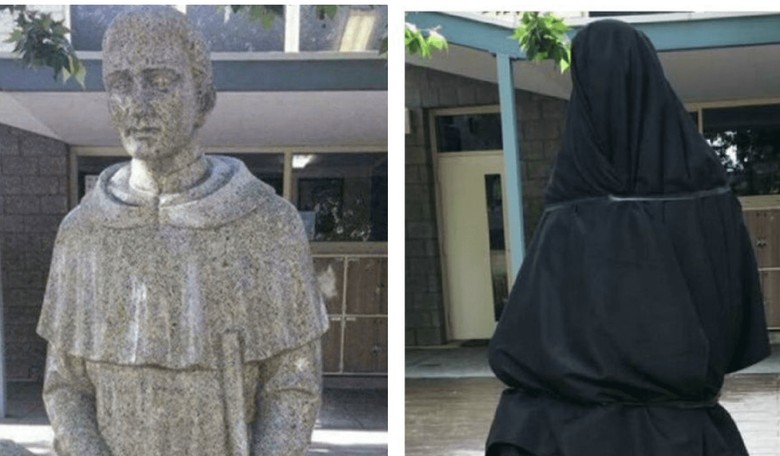 Statue Sexual Assault? Australian Catholic School Covers Saint After Scandalous Reveal