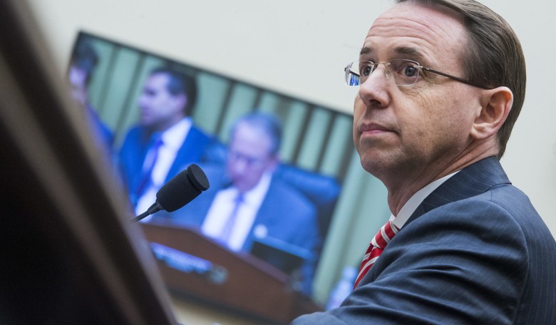 No Good Cause to Fire Mueller, Rosenstein Tells GOP Critics