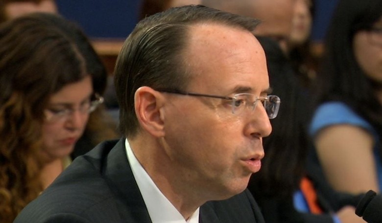 Rod Rosenstein Overcome by Soros Swamp Gas