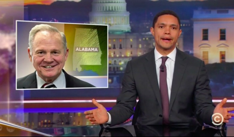 Trevor Noah: 'Roy Moore's Dating Pool Got a Little Bit Bigger' With Tax Reform