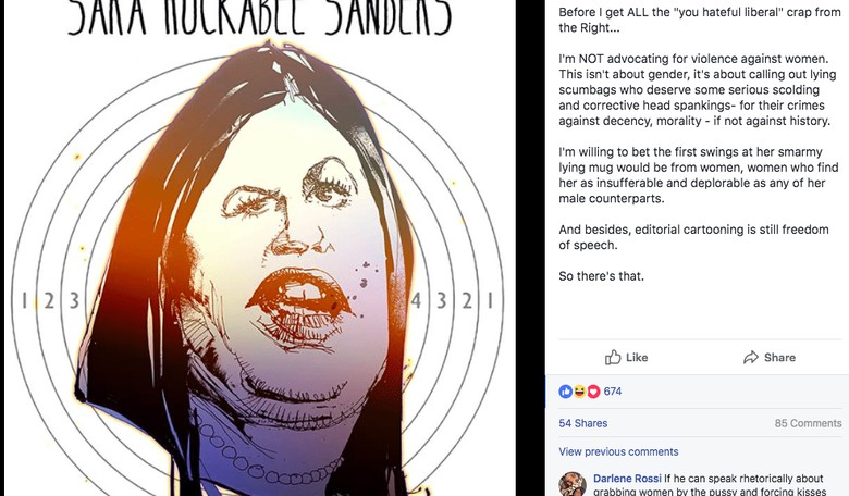 Marvel Artist Snaps, Posts Call to Violence Against Sarah Huckabee Sanders