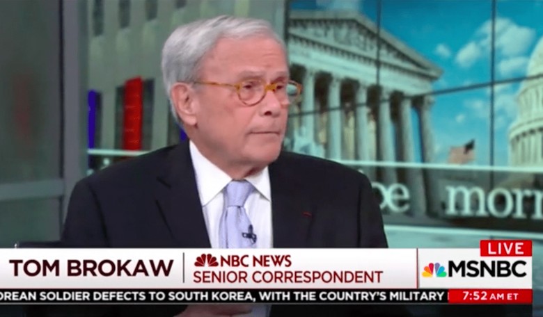 Tom Brokaw: Fox News 'Is on a Jihad' to Destroy 'Institutions,' Protect Trump