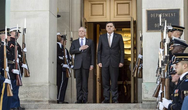 Mattis 'Optimistic' Libya is 'Going Back in the Right Direction'
