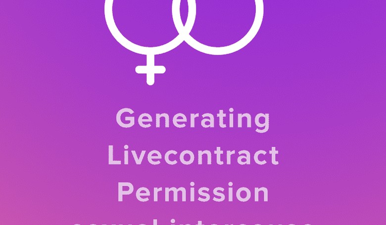 Need to Ensure the Sex You're about to Have Is Consensual? There's an App for That
