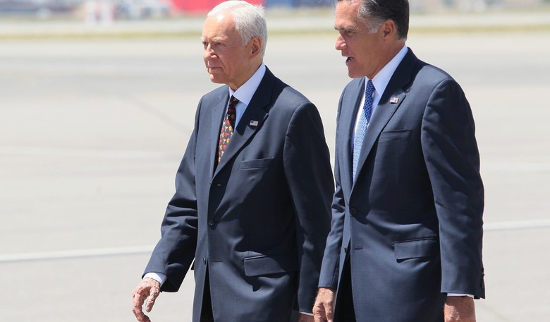 Orrin Hatch Retiring, Setting Senate Stage for Mitt Romney