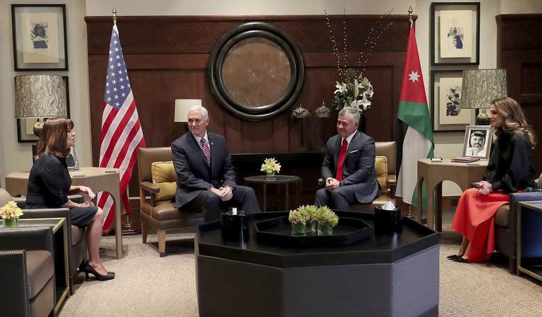 King Abdullah to Pence: Jerusalem Key for Muslims to 'Effectively Fight' Radicalization