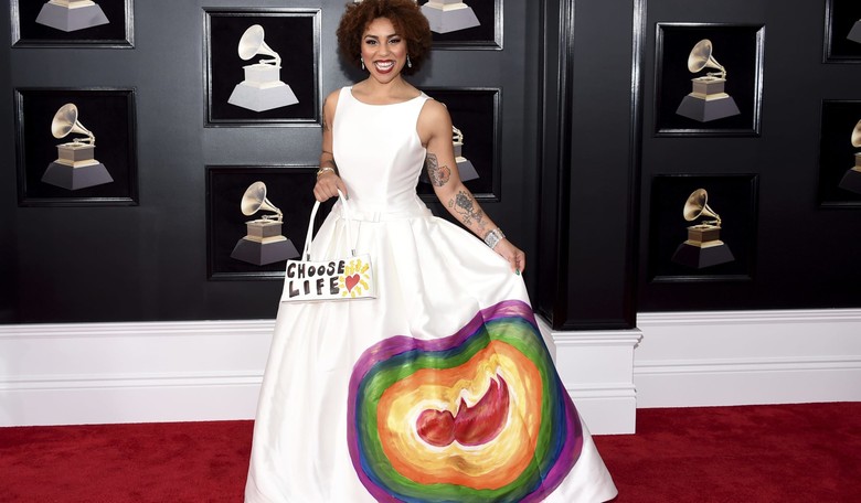 Singer Joy Villa Hit the Grammys Red Carpet — With a Stunning Pro-Life Dress
