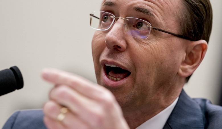 Report: Deputy AG Rosenstein Threatened to Subpoena GOP Intel Reps' Calls and Texts