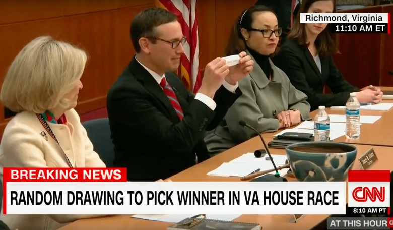 David Yancey Wins Random Selection; GOP Keeps Virginia House of Delegates Majority