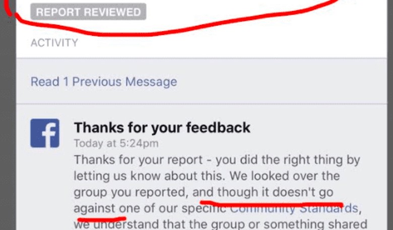 Group Threatening to Burn 'Activist Mommy' Alive Doesn't Violate Standards, Facebook Says