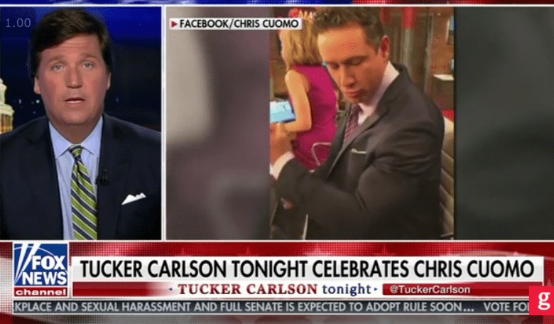 Tucker's Epic Satirical Takedown of Chris Cuomo for Calling Himself a 'Journalist'