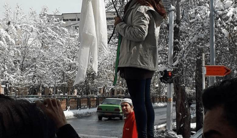 IRAN: Woman Arrested After 10 Minutes of Hijab Protesting, Two People Filming Her Also Arrested