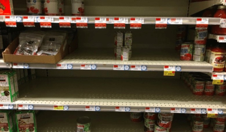 Furious Whole Foods Shoppers Report Empty Shelves at Stores Across the U.S.