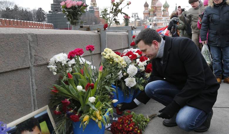 Ceremony Outside Russian Embassy to Mark Street Renaming After Slain Putin Foe