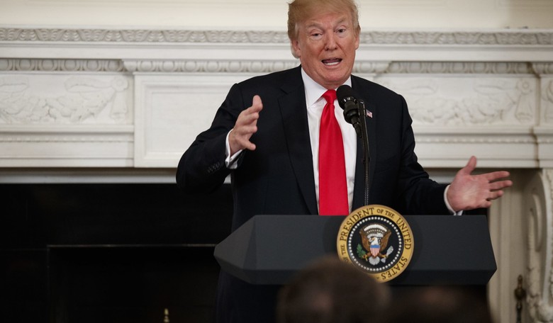 Trump 'Writing Out' Bump Stocks: 'I Don't Care if Congress Does It or Not'
