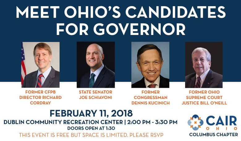 Dennis Kucinich, Other Ohio Democratic Governor Candidates Speak at CAIR Event