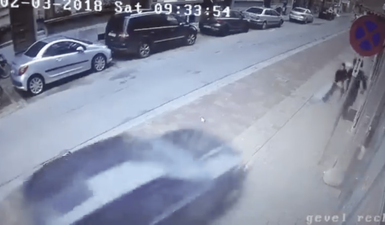 Video: Muslim Driver Attempts Hit and Run on Jewish Father and Son in Belgium