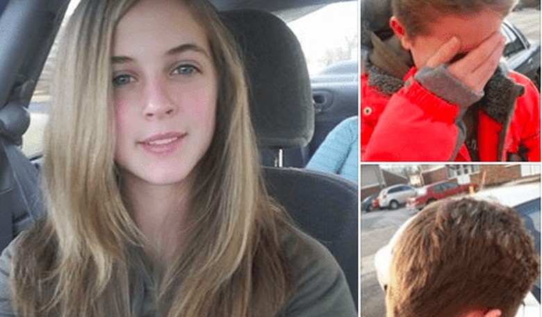 Dad Forces Teen to Chop Hair Off After Mother Allowed Her to Get Highlights